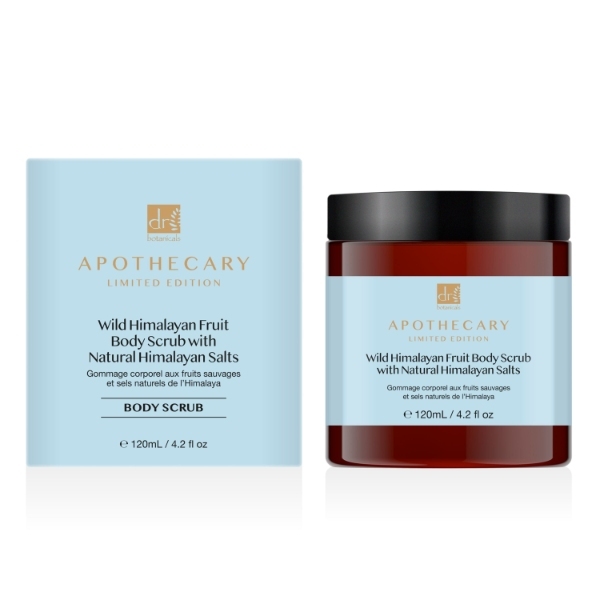 Dr Botanicals Wild Himalayan Body Scrub Twin Pack 2 x 120ml