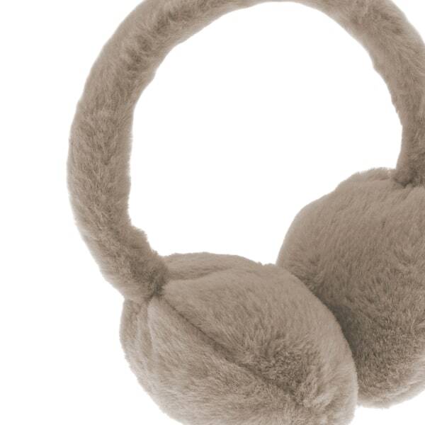 Ribbon Faux Fur Earmuffs