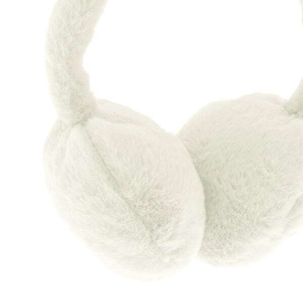 Ribbon Faux Fur Earmuffs