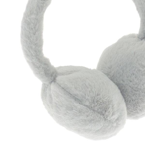 Ribbon Faux Fur Earmuffs