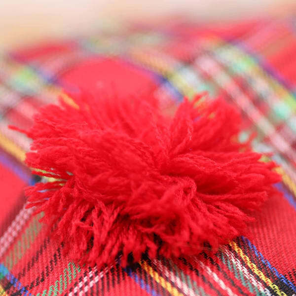 Bristol Novelty Adults Scots Tartan Hat And Hair