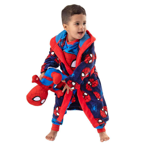 Spider-Man Boys Dressing Gown (7-8 Years)