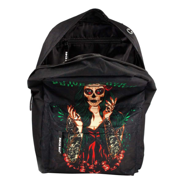 Rock Sax Day Of Dead Five Finger Death Punch Backpack