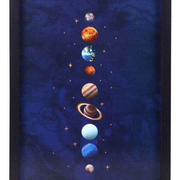 Something Different Solar System Framed Print