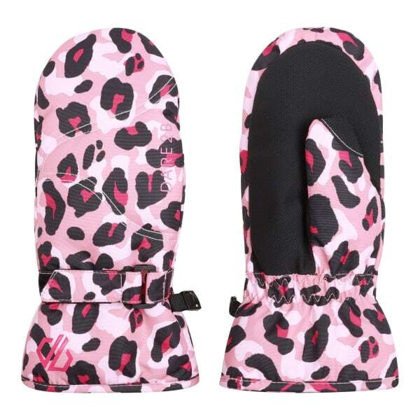 Dare 2B Kids Jovial Cheetah Print Mittens (11-12 Years)