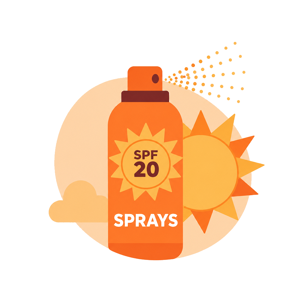 Sprays & Aerosols Sprays & Aerosols