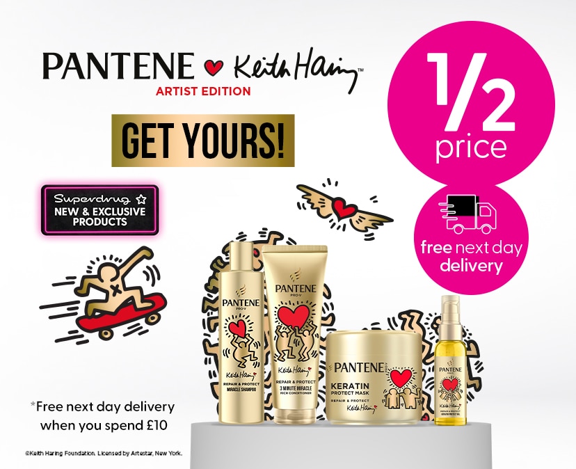 <strong>free next day delivery</strong><br />when you spend £10 on<br class="sdg-moboff" /><span>Pantene</span><br />Offer ends 25.02.25*.