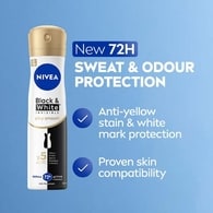 NIVEA Deodorant Black & White Silky Smooth Spray 150ml