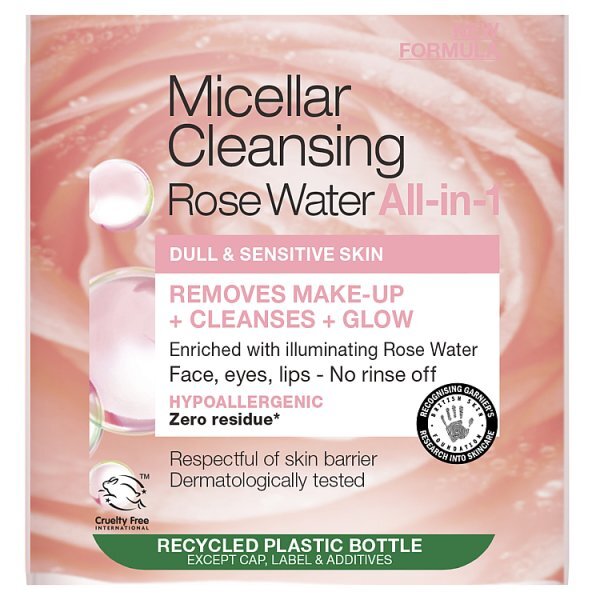 Garnier Micellar Rose Cleansing Water Sensitive Skin 700ml