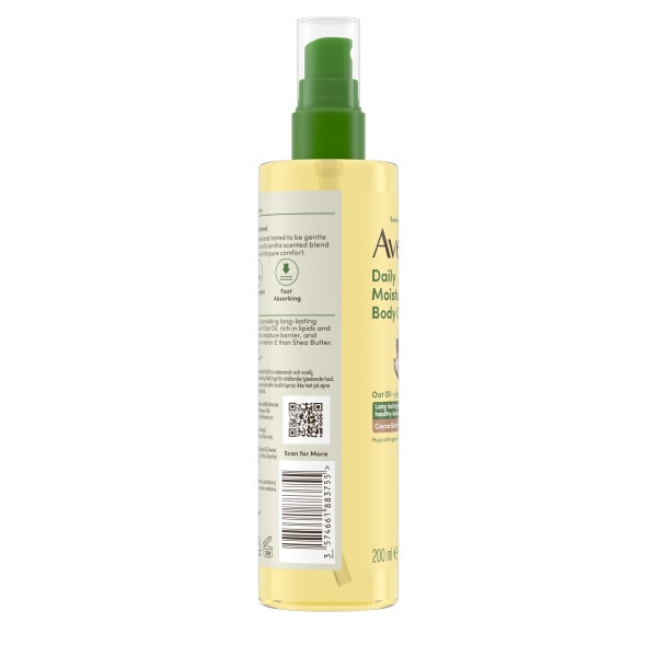 AVEENO Daily Moisturising Oil Spray Comforting Cocoa Vanilla 200ml?