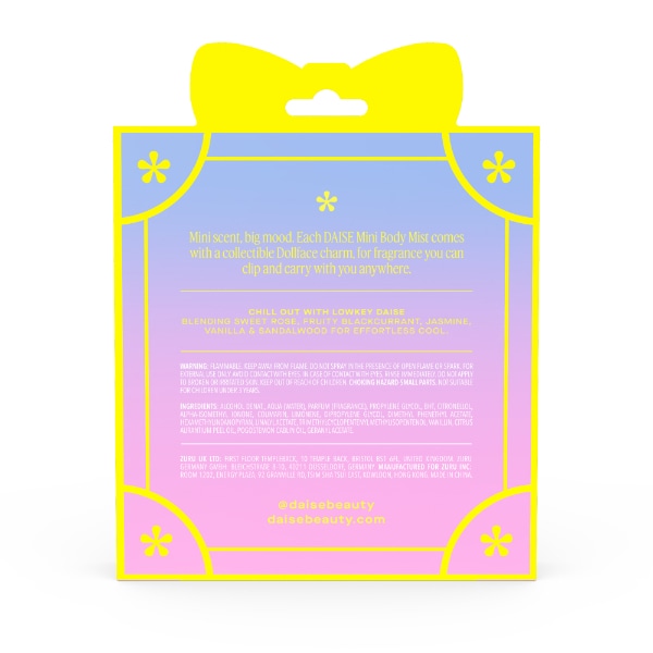 DAISE Mini Mist with Mini Dollface Charm - Lowkey