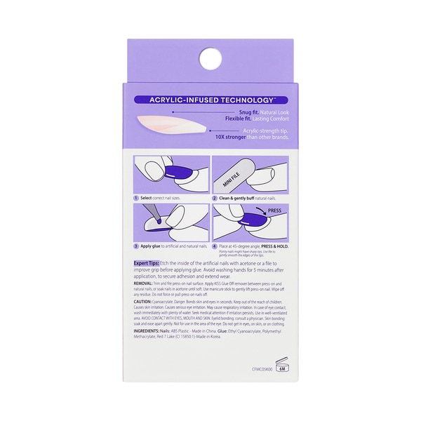 KISS CORE FRENCH NAILS BURBLE