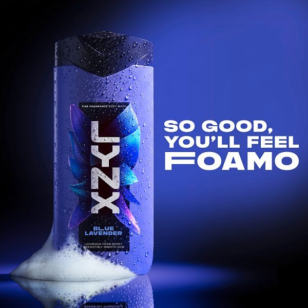 Lynx Fine Fragrance Collection Blue Lavender Premium Body Wash 400 ml