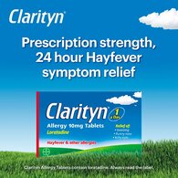 Clarityn Allergy & Hayfever Prescription Strength 30 Tablets