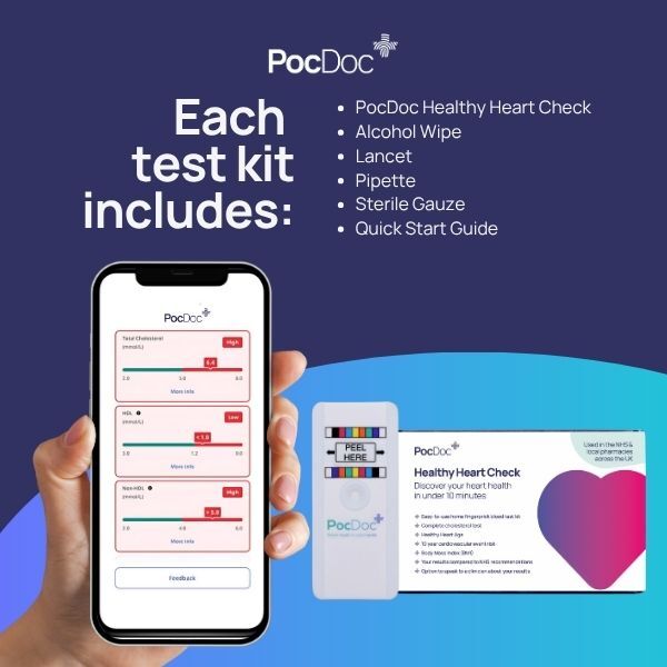 Pocdoc Lipid Self Test (Healthy Heart Check)