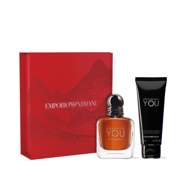 Emporio Armani Stronger With You Eau De Toilette Intense 50Ml Gift Set