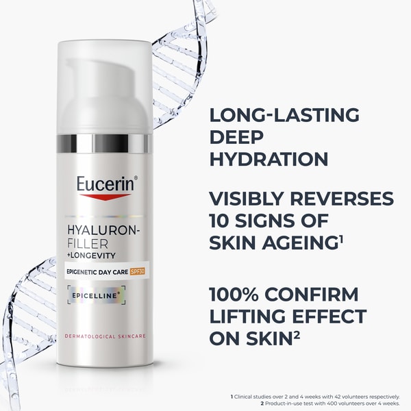 Eucerin Hyaluron-Filler + Longevity Epigenetic Face Cream Spf30 50Ml