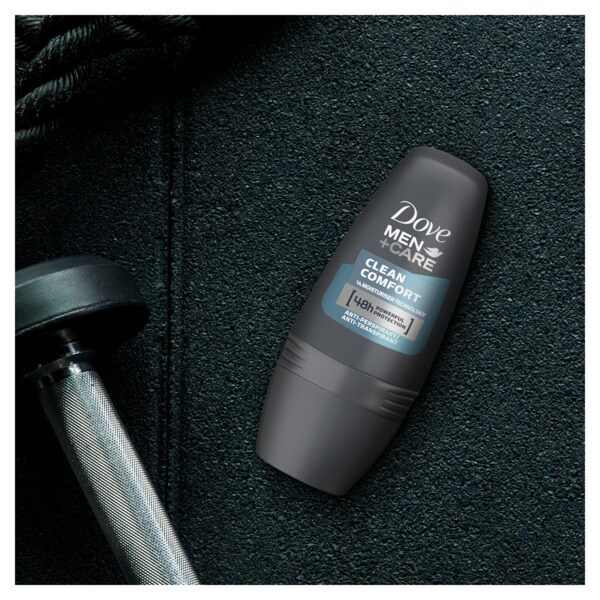 Dove Men+Care Clean Antiperspirant Deodorant Roll on 50ml