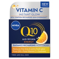 NIVEA Q10 Energy Recharging Night Cream with Vitamin C 50ml