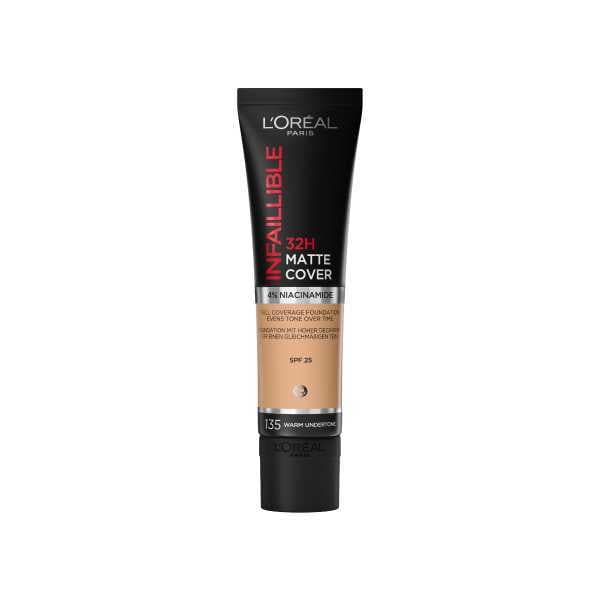 L'Oreal Paris Infallible 32H Matte Cover Foundation, 135