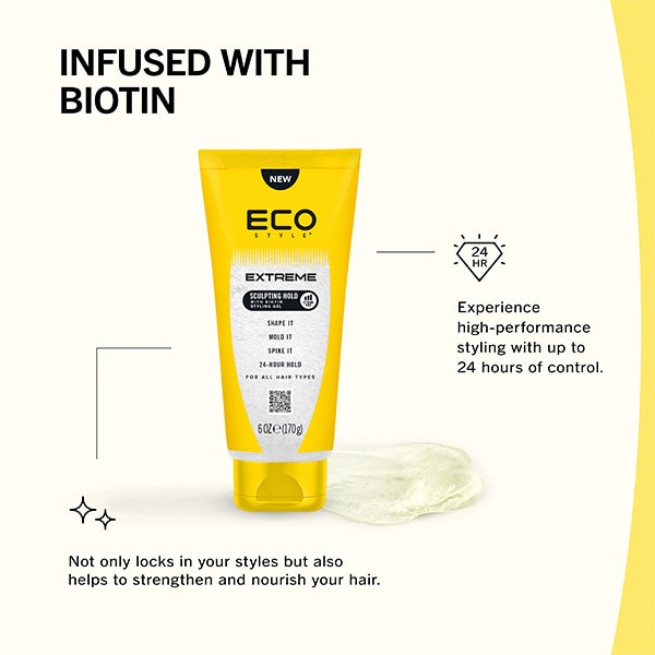 Eco Style Extreme Sculpting Hold Styling Gel, 170G