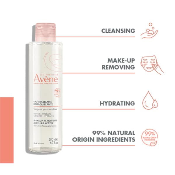 Avène Les Essentiel Make-Up Removing Micellar Water 200ml