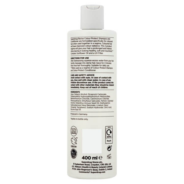 Superdrug Revive Colour Protect Conditioner 400ml