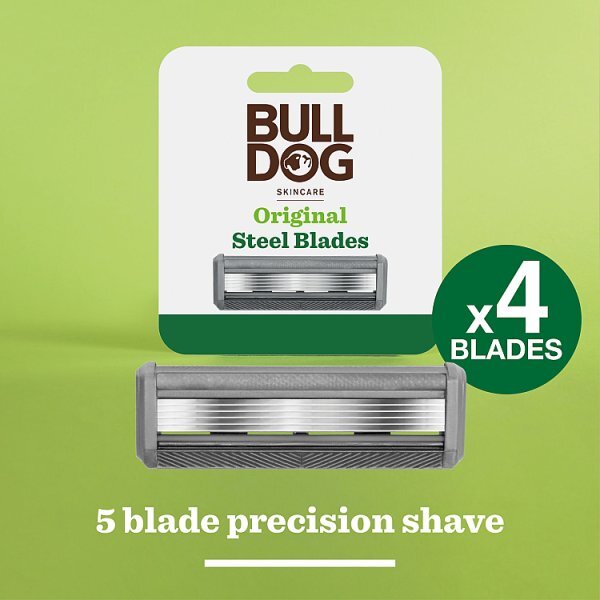 Bulldog Skincare Original Razor Blades 4 Pack