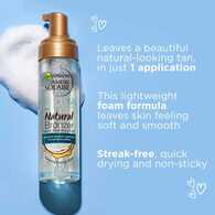 Garnier Ambre Solaire Natural Clear Self Tan Mousse 200ml