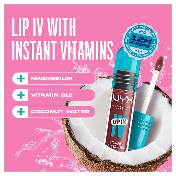 NYX Professional Makeup Lip IV Hydrating Gloss and Lip Stain