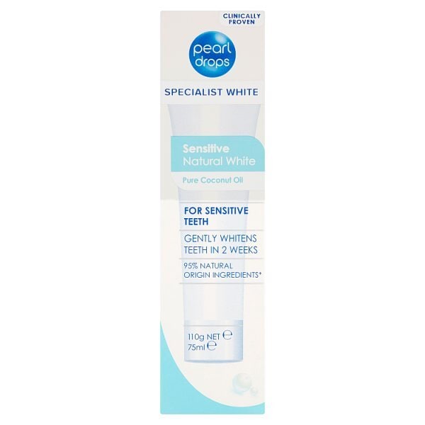 Pearl Drops Sensitive Natural White Toothpolish 75ml