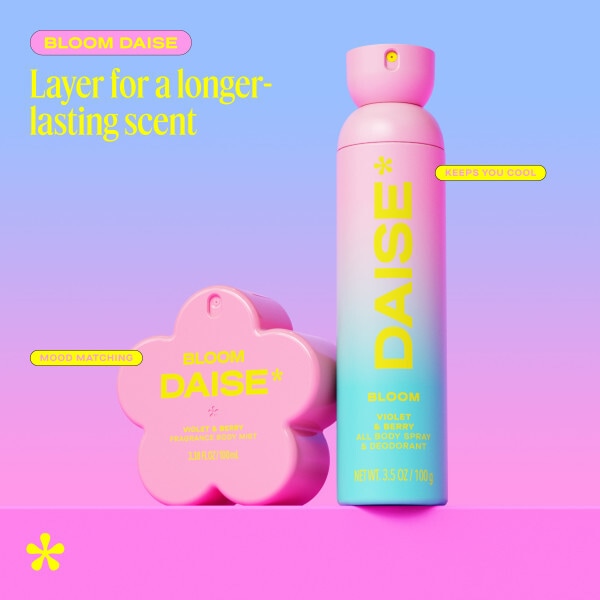 Daise Fragrance Body Mist Violet & Berry 100 Ml