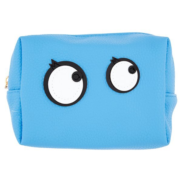 Superdrug Googly Eyes Cube Organiser Bag Light Blue