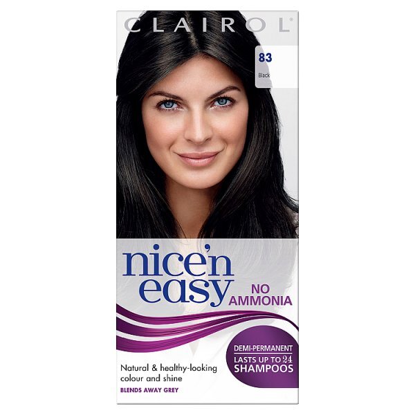DNR Clairol Nice'n Easy No Ammonia Hair Dye, 83 Natural Bla