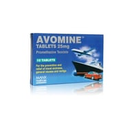 Avomine 25mg Tablets - 10 Tablets