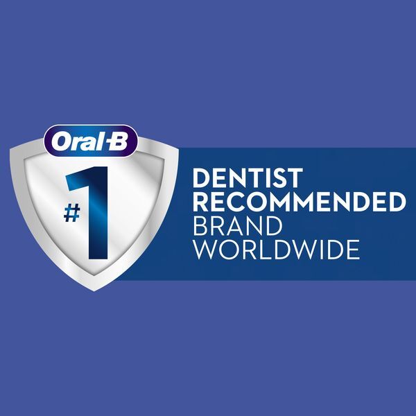 Oral-B All Round Black 40 Med Manual Toothbrush Triple Pack