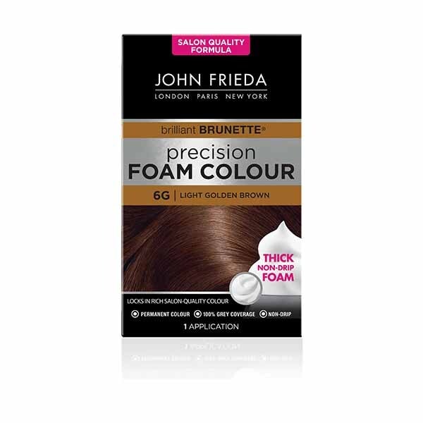 John Frieda Precision Foam Colour Light Golden Brown 6G