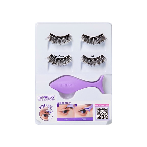 Kiss Impress No Glue Strip Lash 02