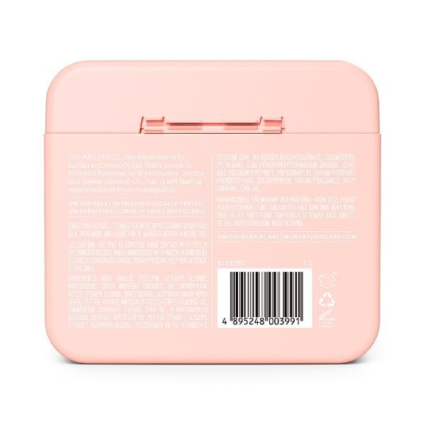 Monday Haircare Hair Mask Anti Frizz 250ml