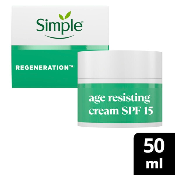 Simple Regeneration Age Resisting Day Cream SPF 15 50Ml