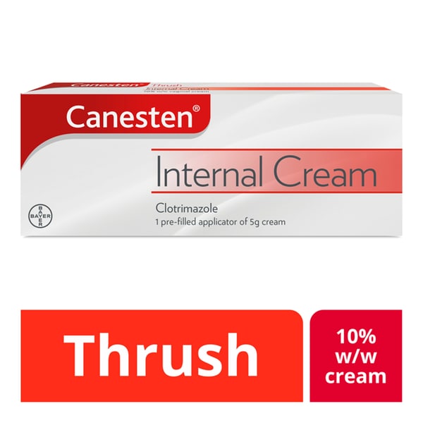 Canesten Thrush Internal Cream with Pre-Filled Applicator