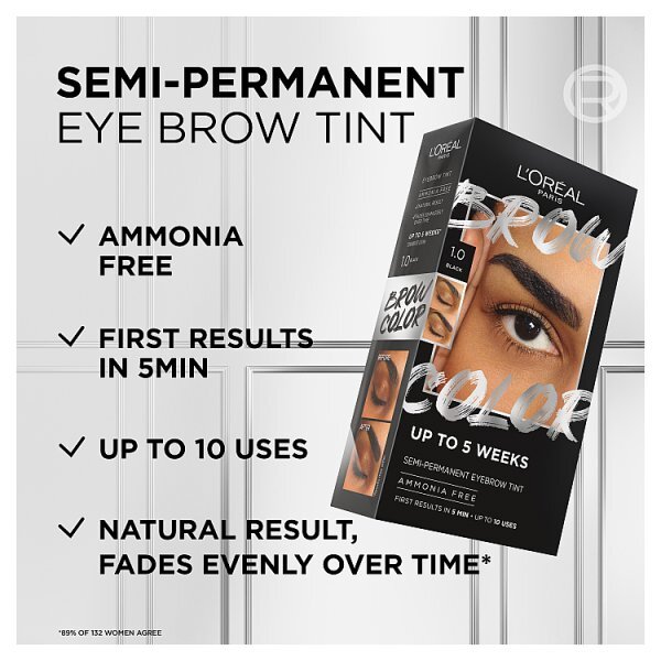 L'oreal Paris Brow Color Semi-Permanent Tint 3 Dark Brunette