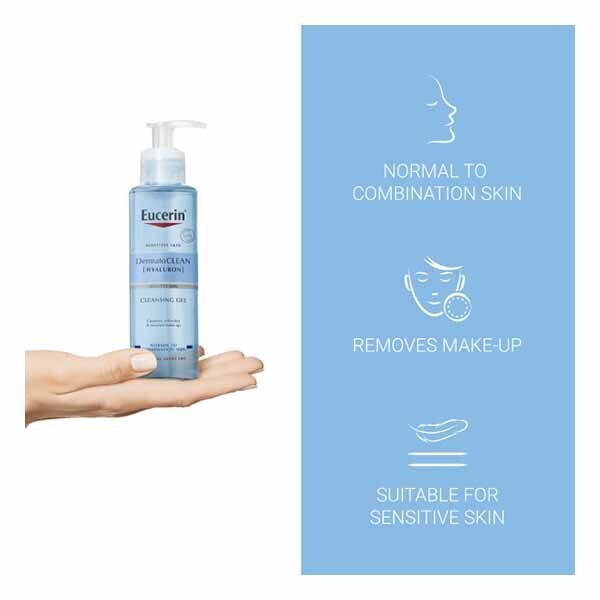 DNR Eucerin Dermatoclean Cleansing Gel 200ml