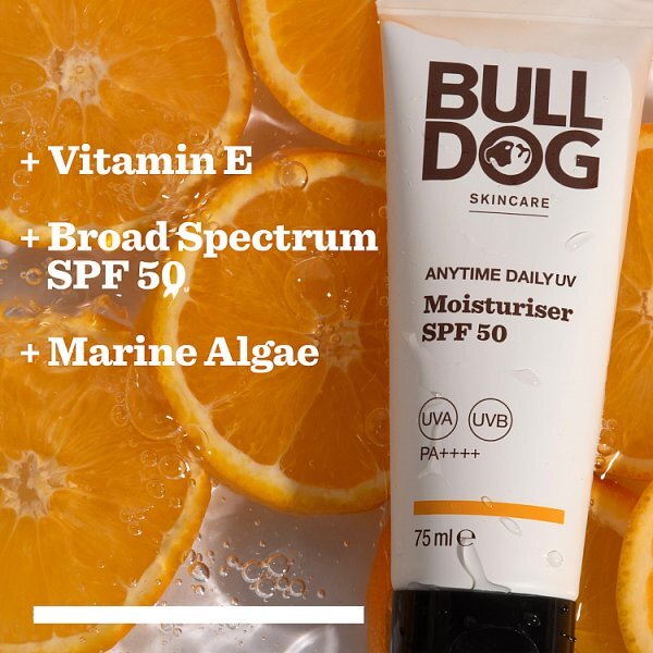 Bulldog Skincare Anytime Daily SPF 50 Moisturiser 75ml