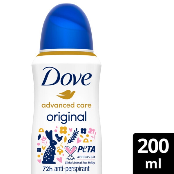 Dove Advanced Antiperspirant Deodorant Original 200ml