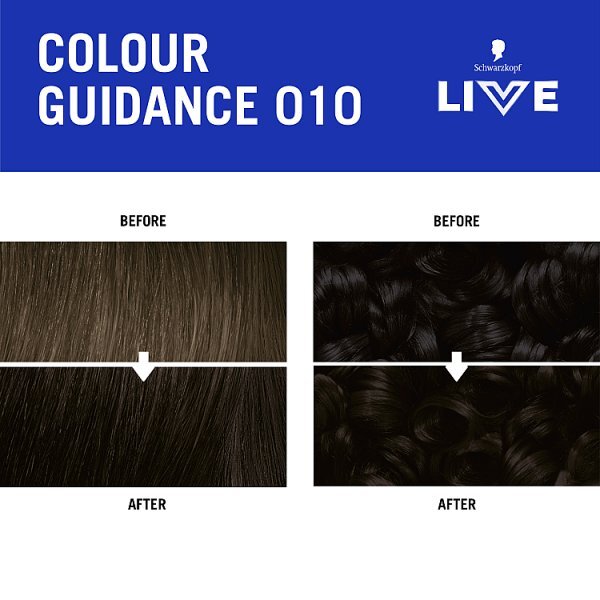 Schwarzkopf LIVE Charcoal Brunette Semi-Permanent Hair Dye