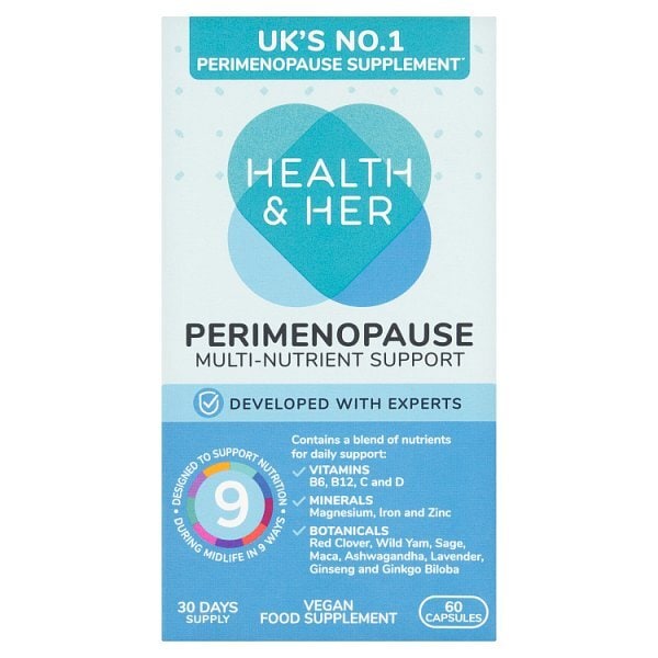 Health & Her Perimenopause Multi Nutrient Supplement