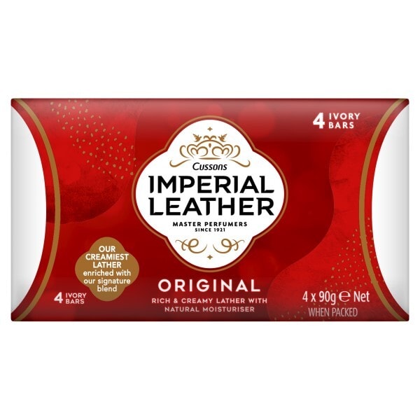 Imperial Leather Original Bar Soap 90g 4 pack