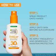 Ambre Solaire Hydra 24 SPF30 Spray 150ml