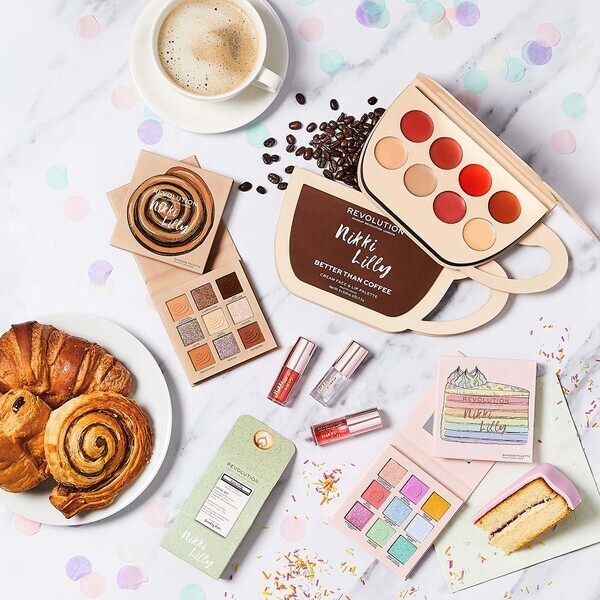 Revolution X Nikki Lilly Eyeshadow Palette Sweet Neutrals